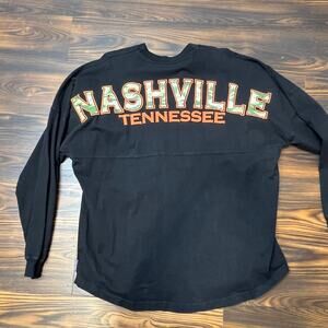 Nashville Tennessee Spirit Jersey with Embroidered Camo Print Letters Size XL